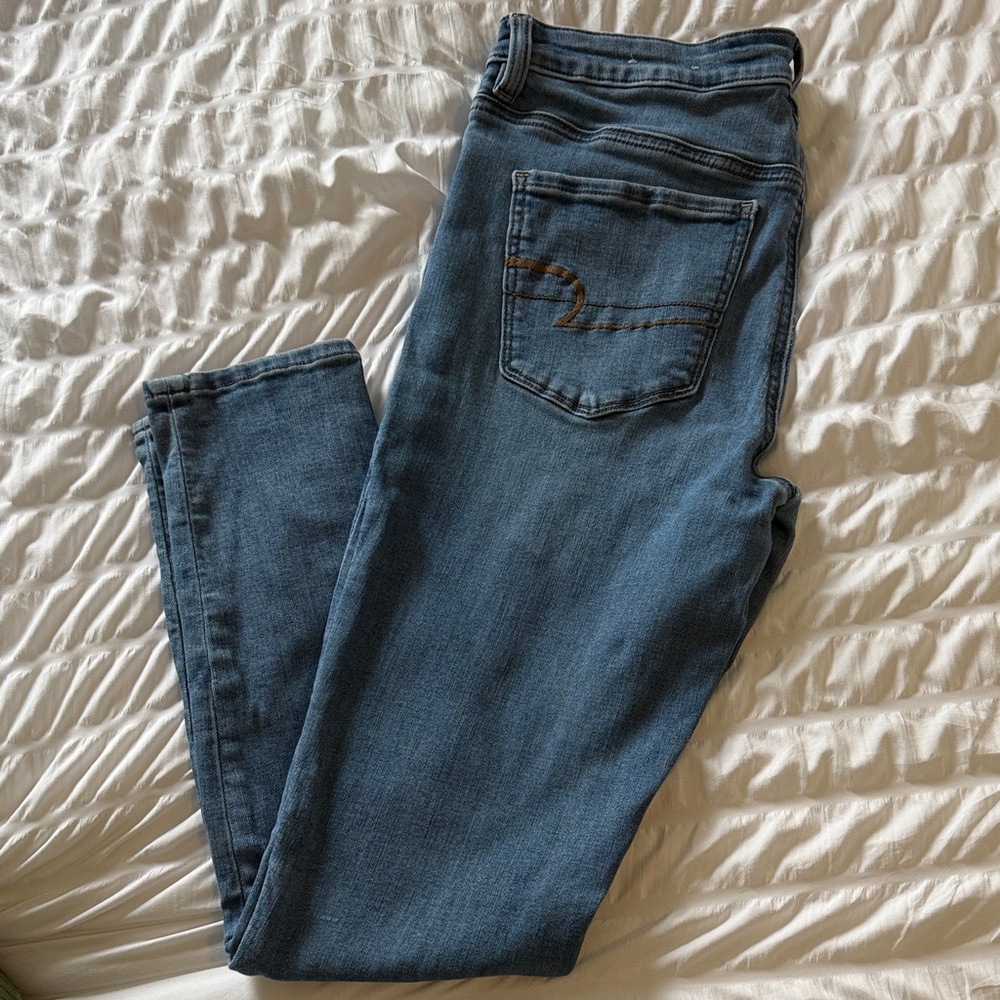 American Eagle Outfitters Blue Skinny Jeans